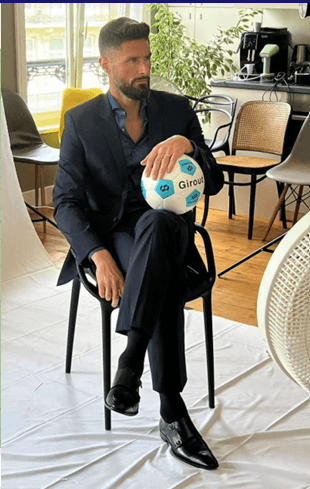 BitradeX 公式アンバサダー Olivier Giroud